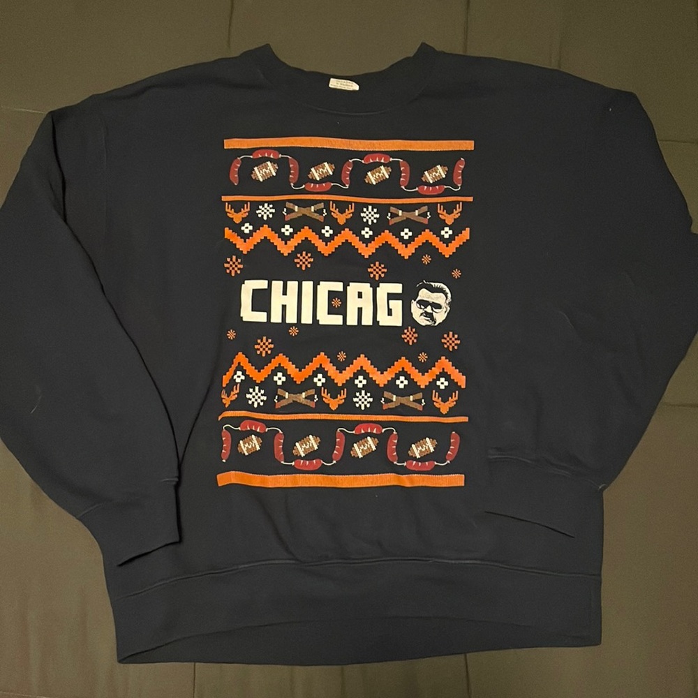 Barstool Sports — Chicago Ugly Sweater (Crew Sweatshirt)